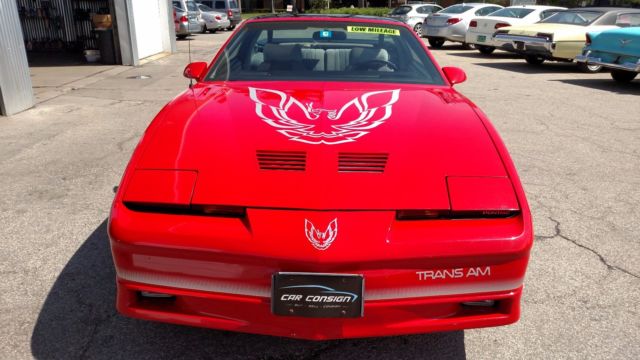 1986 Red Pontiac Trans Am Coupe