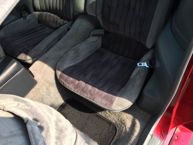 1986 Burgundy Pontiac Trans Am