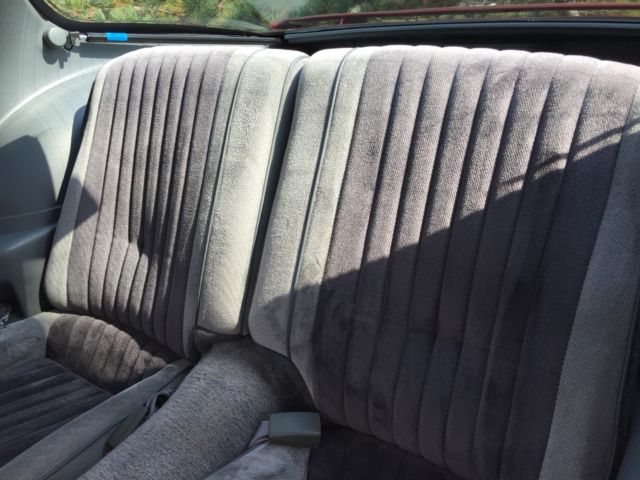 1986 Burgundy Pontiac Trans Am