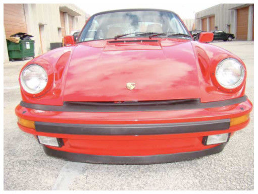 1986 Red Porsche 930 Coupe