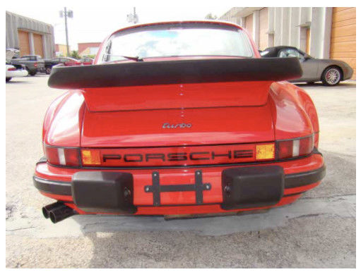 1986 Red Porsche 930 Coupe