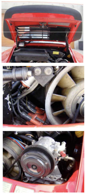 1986 Red Porsche 930 Coupe