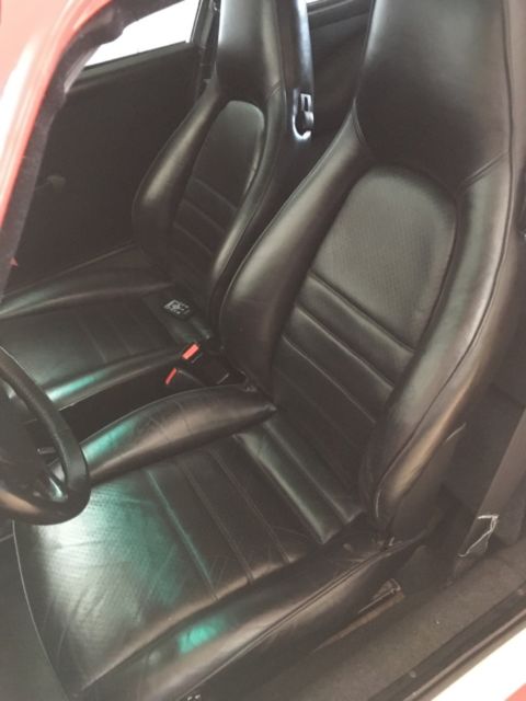 1986 Red Porsche 911 Coupe