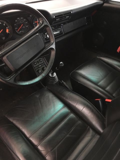 1986 Red Porsche 911 Coupe