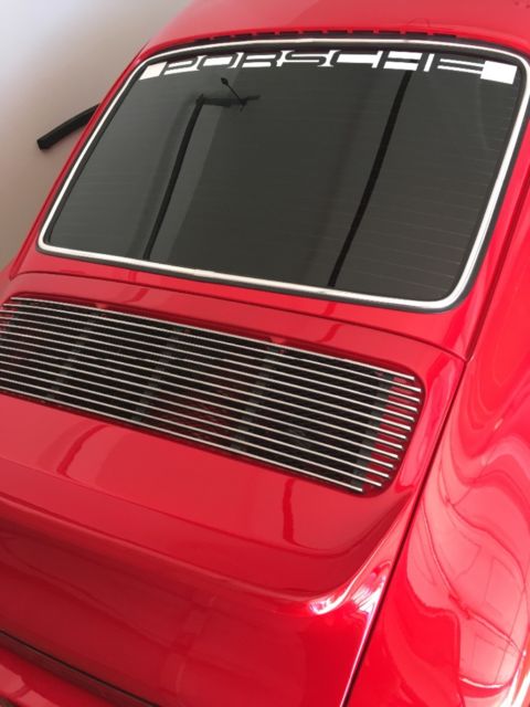 1986 Red Porsche 911 Coupe