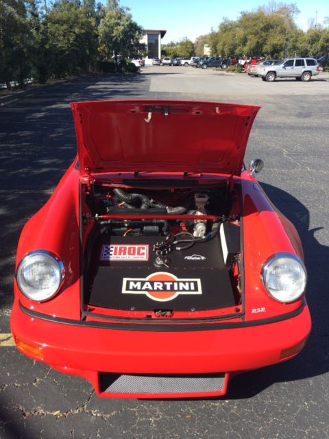 1986 Red Porsche 911 Coupe