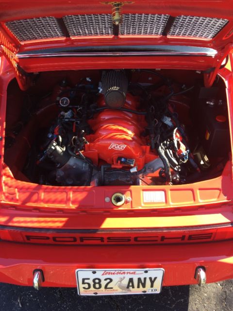 1986 Red Porsche 911 Coupe