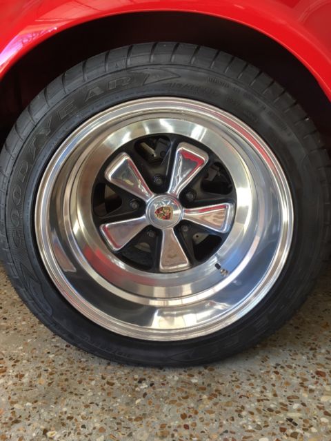 1986 Red Porsche 911 Coupe