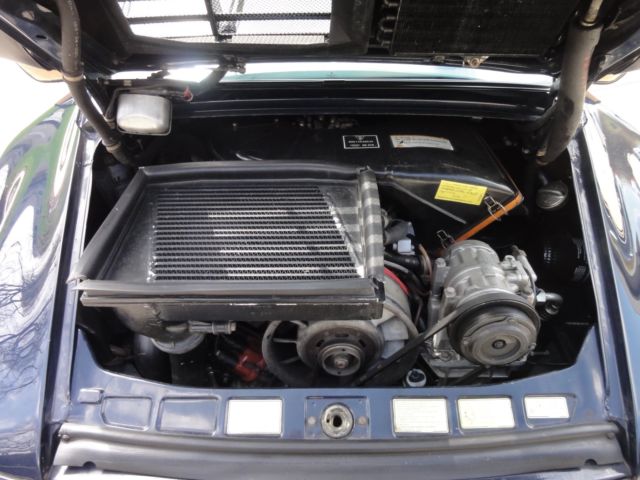 1986 Blue Porsche 930 Coupe