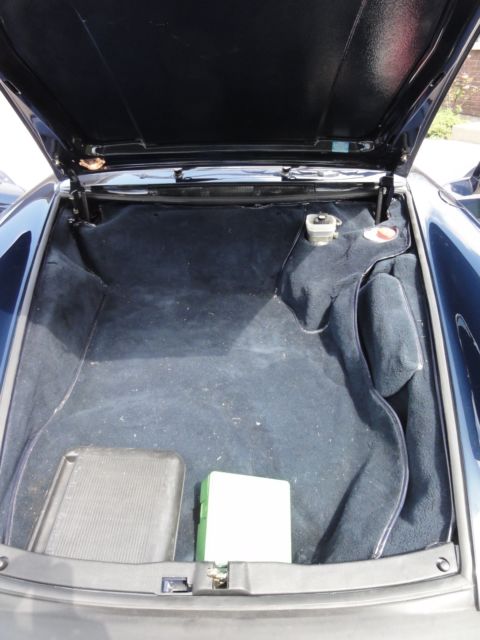 1986 Blue Porsche 930 Coupe