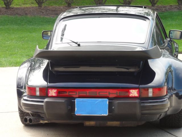 1986 Blue Porsche 930 Coupe