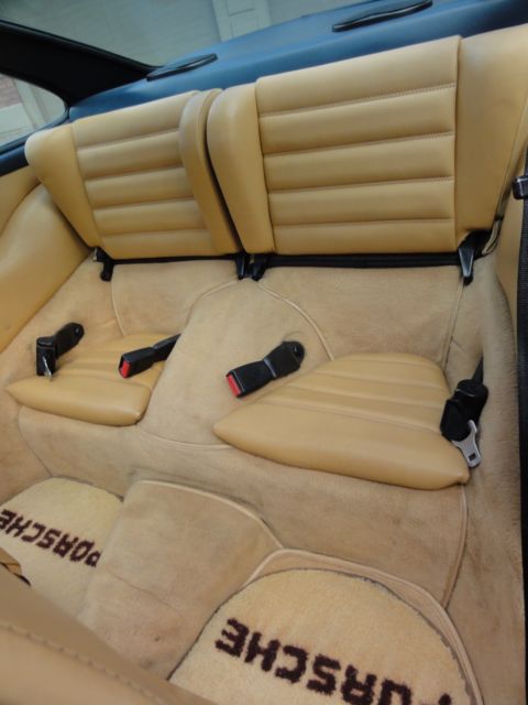 1986 Blue Porsche 930 Coupe