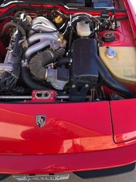 1986 Red Porsche 944 Coupe