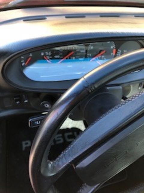 1986 Red Porsche 944 Coupe