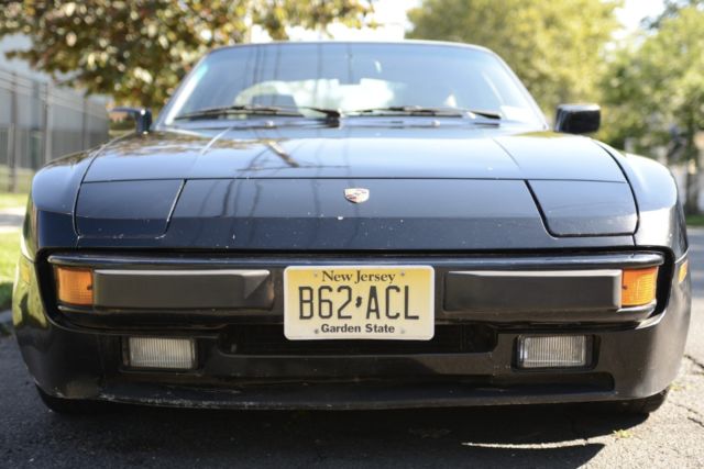 1986 Black Porsche 944 Coupe
