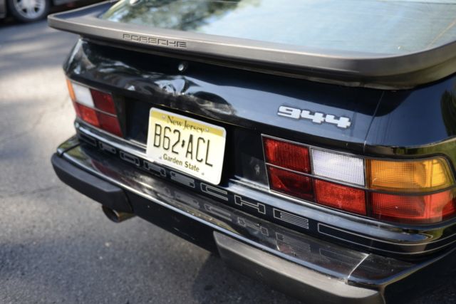 1986 Black Porsche 944 Coupe