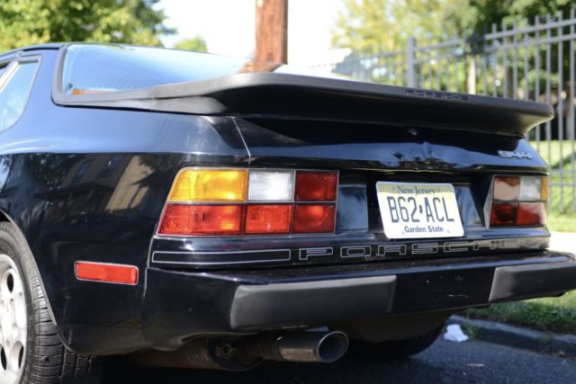 1986 Black Porsche 944 Coupe