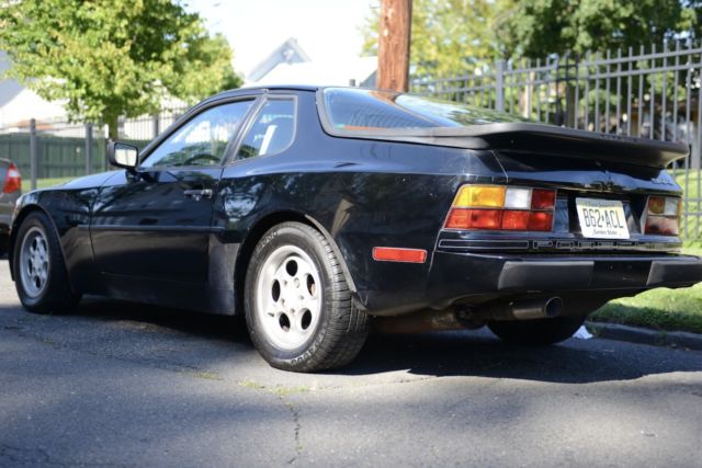 1986 Black Porsche 944 Coupe