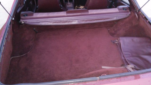 1986 Burgundy Porsche 944 Coupe