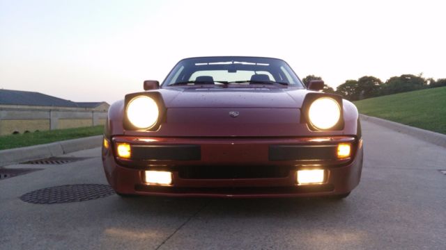 1986 Burgundy Porsche 944 Coupe