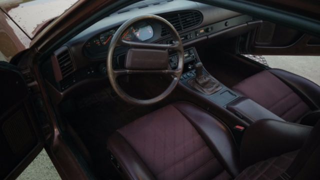 1986 Burgundy Porsche 944 Coupe