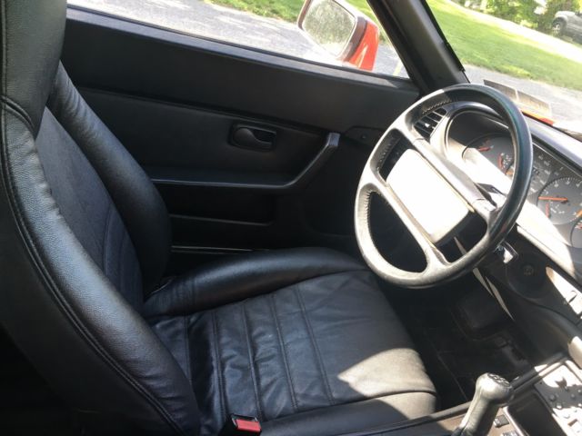 1986 Red Porsche 944 Coupe