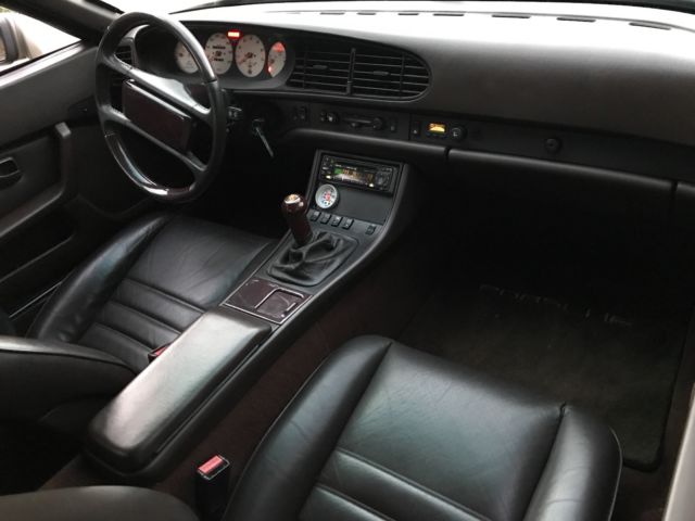 1986 White Gold Porsche 944 Hatchback