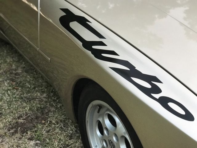 1986 White Gold Porsche 944 Hatchback