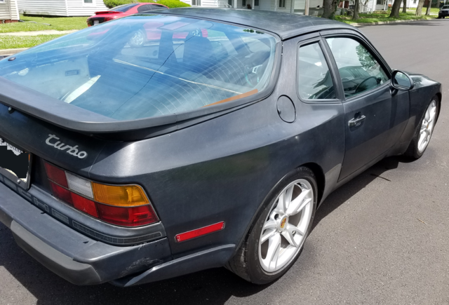 1986 Black Porsche 944 Coupe