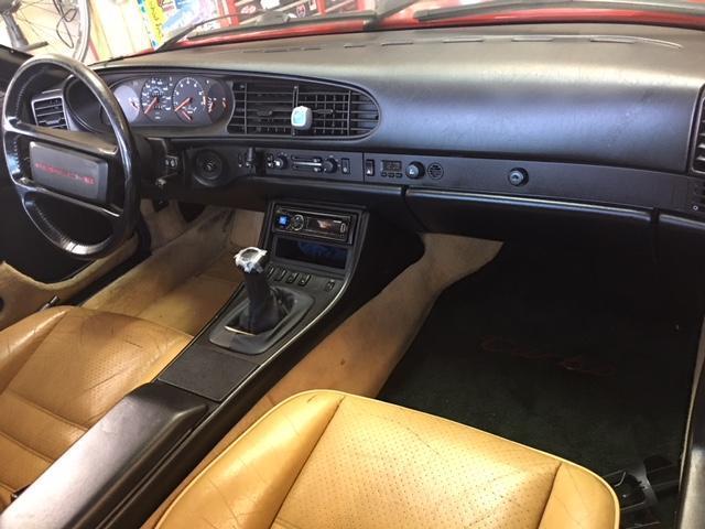 1986 Red Porsche 944 Coupe