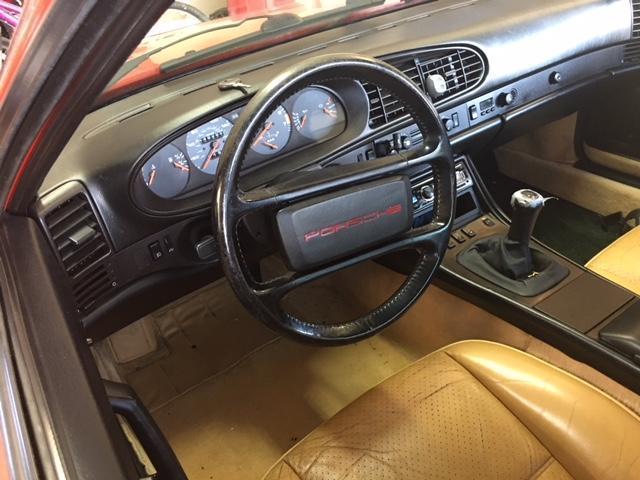 1986 Red Porsche 944 Coupe