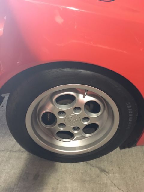 1986 Red Porsche 944 Coupe