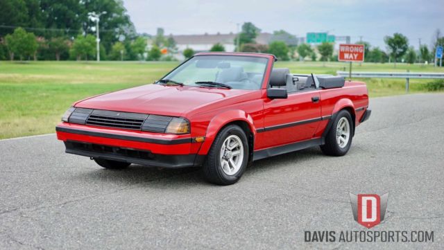 1985 RED Toyota Celica Convertible