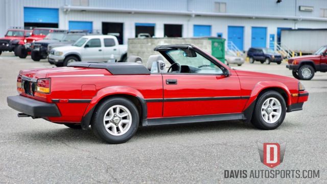1985 RED Toyota Celica Convertible