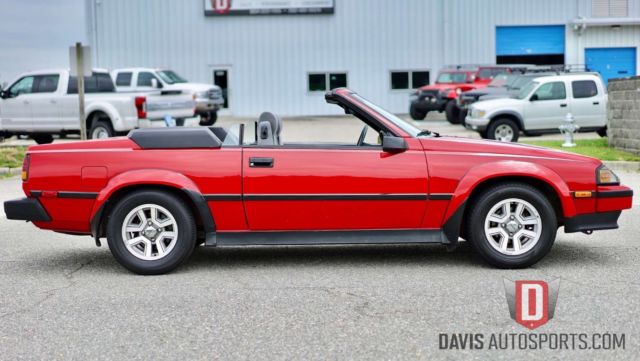 1985 RED Toyota Celica Convertible