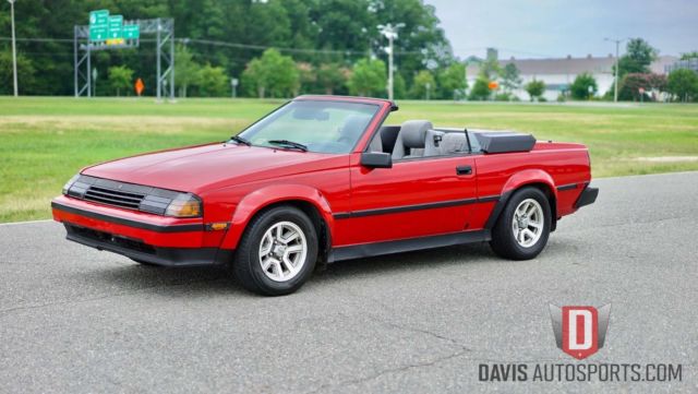 1985 RED Toyota Celica Convertible