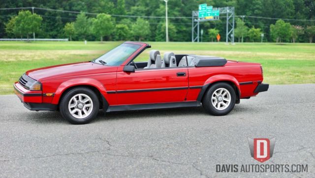 1985 RED Toyota Celica Convertible