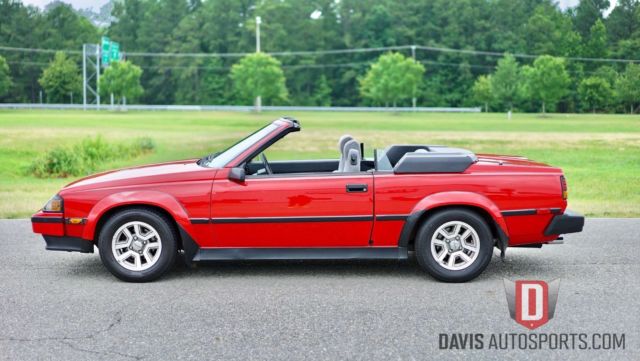 1985 RED Toyota Celica Convertible