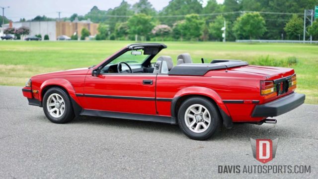 1985 RED Toyota Celica Convertible