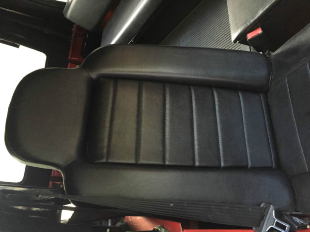 1980 Red Land Rover Defender