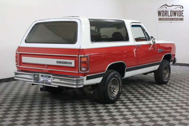 1986 Red Dodge Charger SUV
