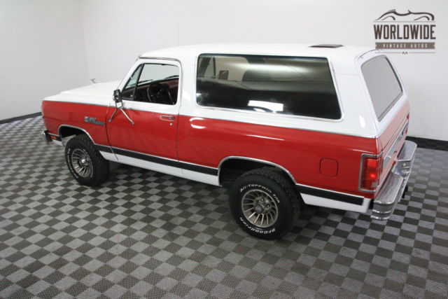 1986 Red Dodge Charger SUV