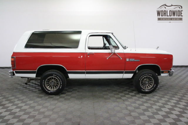 1986 Red Dodge Charger SUV