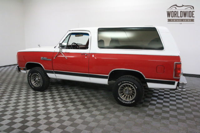 1986 Red Dodge Charger SUV