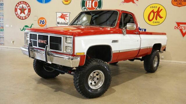 1986 Red GMC SIERRA C1500 Pickup Truck