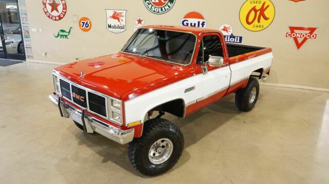 1986 Red GMC SIERRA C1500 Pickup Truck