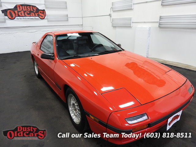 1986 Red Mazda RX-7 Coupe