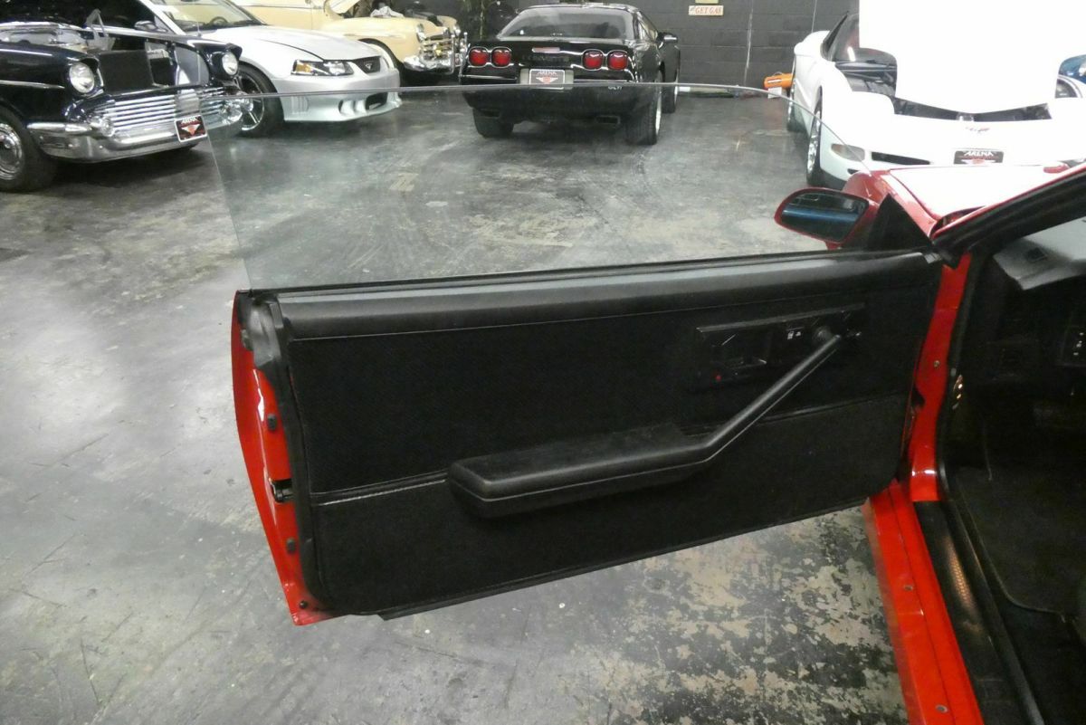 1986 Red Chevrolet Camaro Coupe