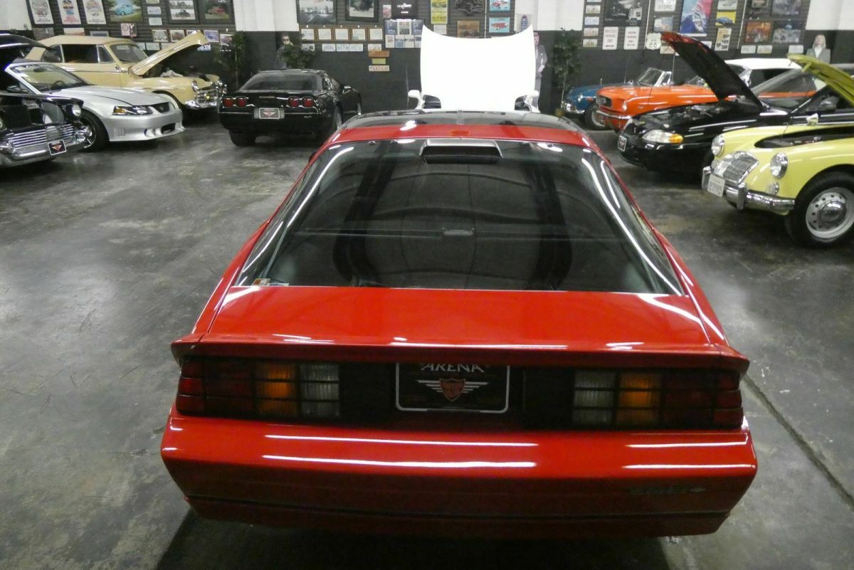 1986 Red Chevrolet Camaro Coupe