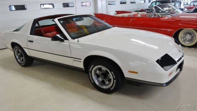 1986 White Chevrolet Camaro Hatchback